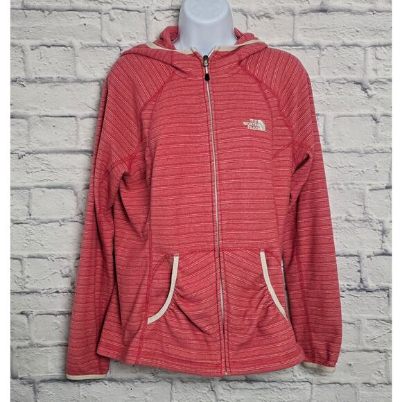 The North Face Jackets & Blazers - The North Face Jacket Womens Large Polartec ThermalPro Red Full Zip Hoodie